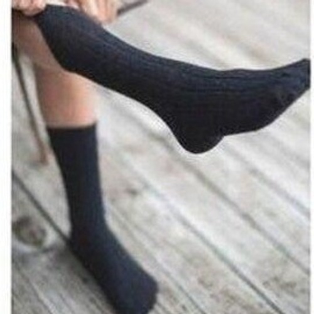 NUI Nature Sock Charcoal Size Small New With Tags